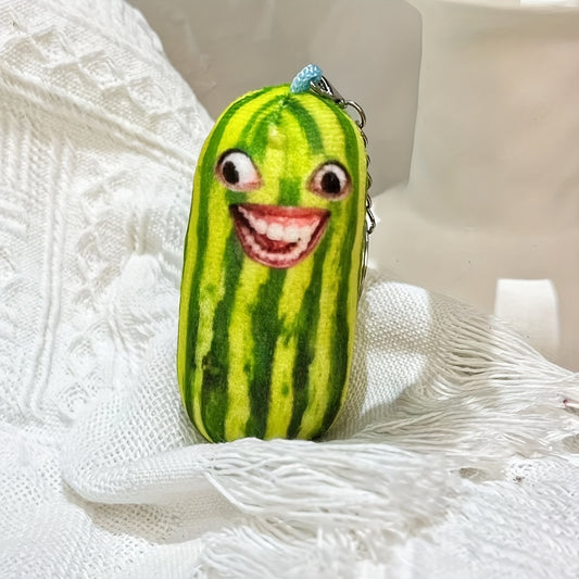 Cucumber Toy Doll Keychain