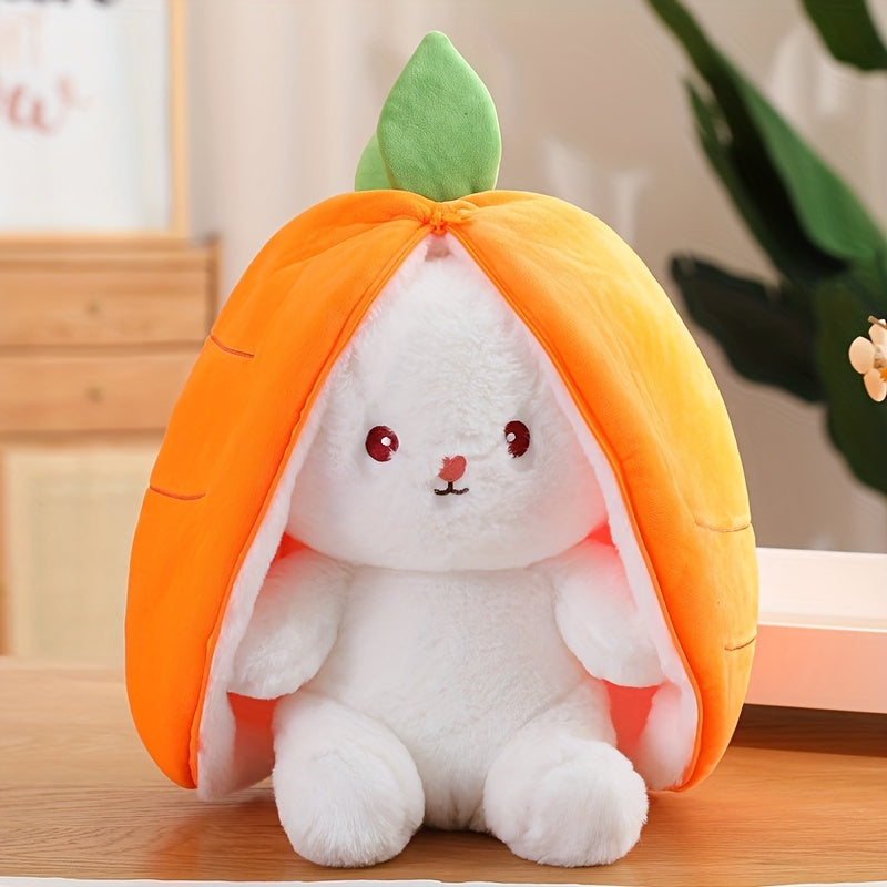 Fruit-Themed Rabbit Plush Toy Set