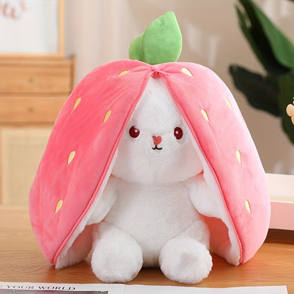 Fruit-Themed Rabbit Plush Toy Set