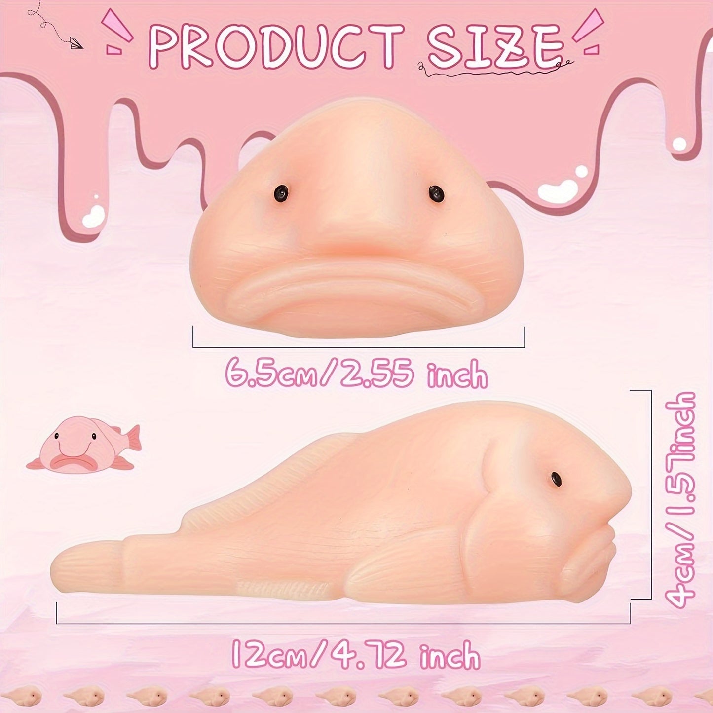 Sunny Blobfish Squeeze Toy