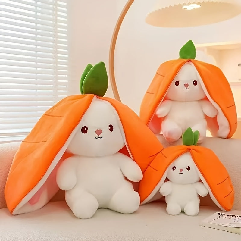 Fruit-Themed Rabbit Plush Toy Set